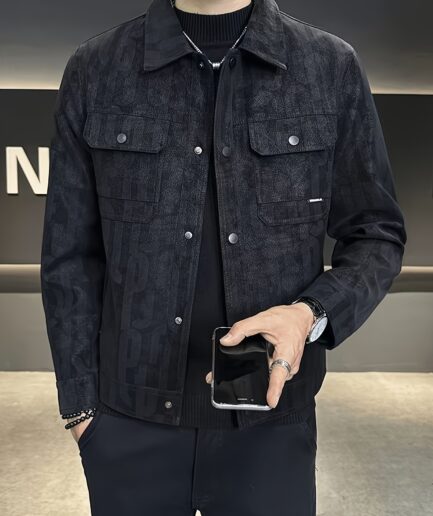 Casual Workwear, Long Sleeve, Button-Up, Single-Breasted